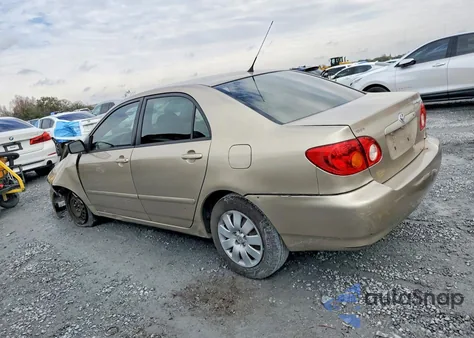 2004 Toyota Corolla Ce z USA, uszkodzony, nr VIN 2T1BR38E74C252713